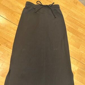 Black Midi Skirt